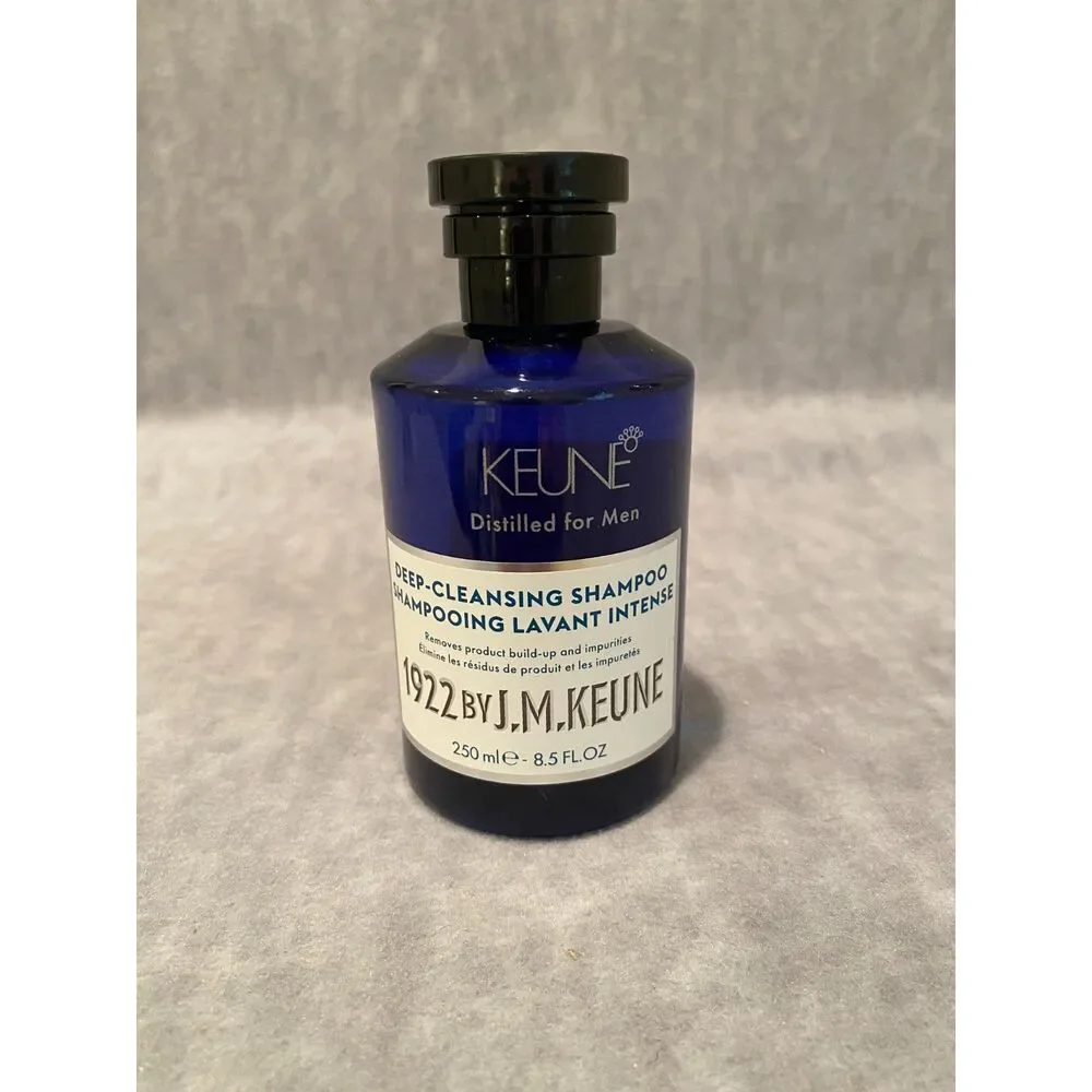 Keune Distilled for Men Deep Cleansing Hair Shampoo NEW‎ 8.5 fl. oz. 250 ml.